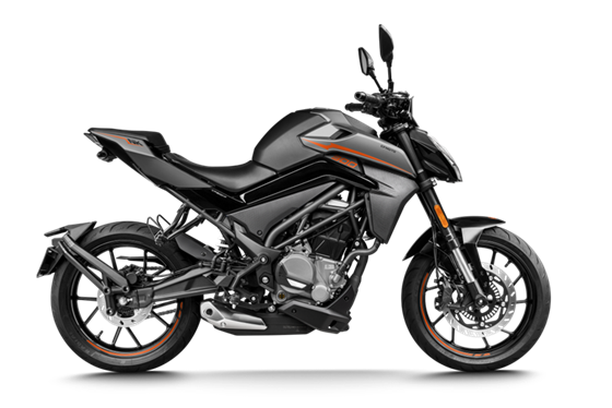CFMoto 300 NK, vista lateral